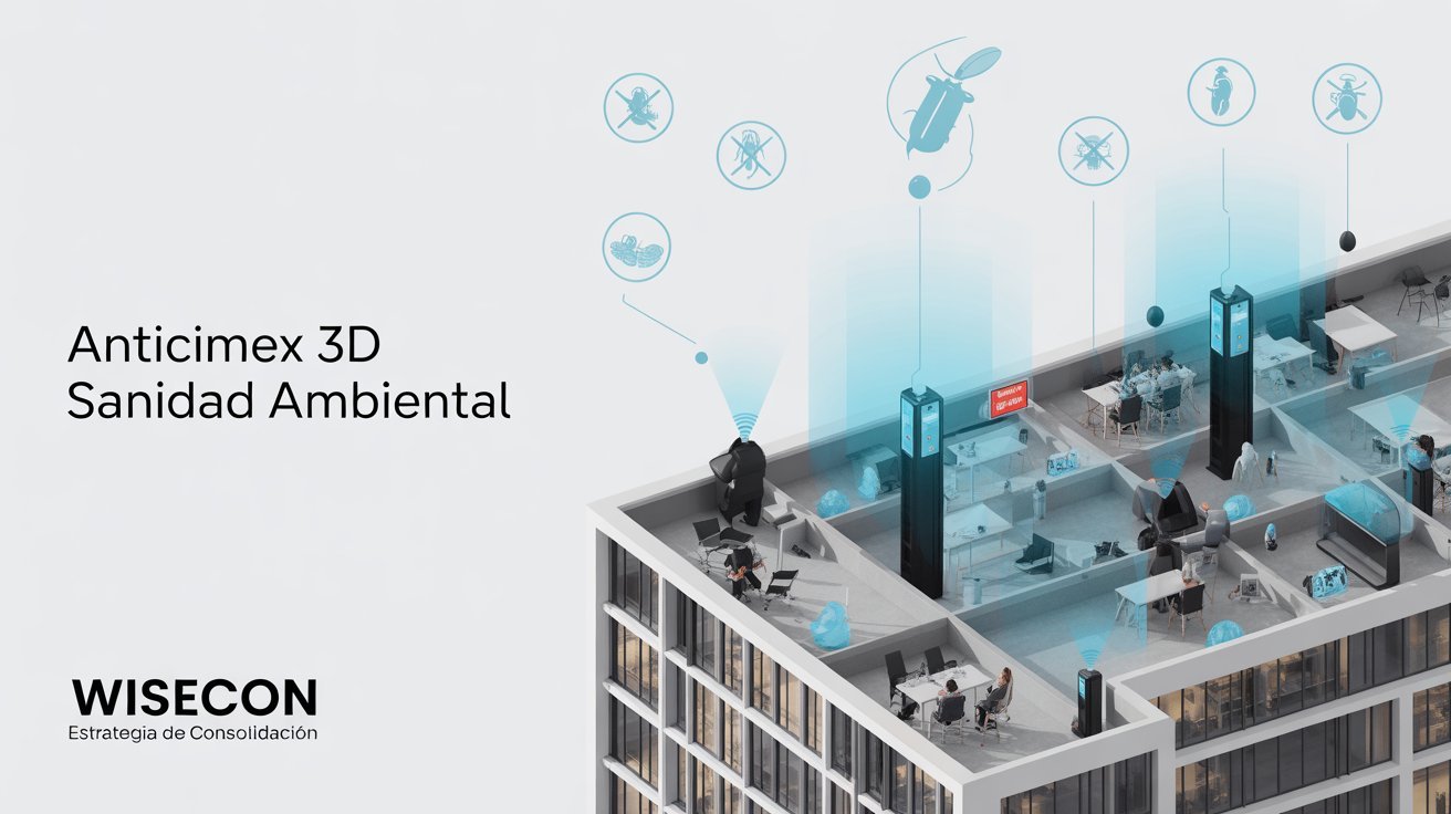 Anticimex 3D Sanidad Ambiental / Wisecon Estrategia de Consolidación
