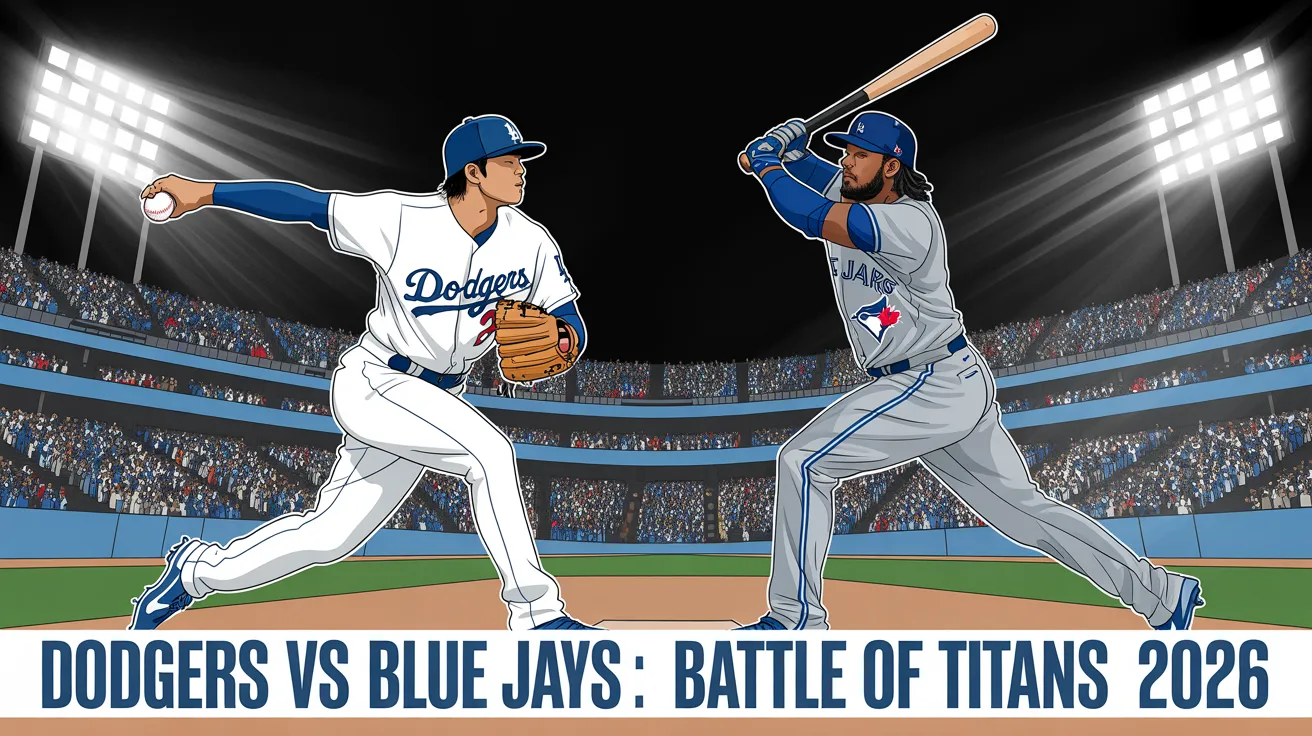Dodgers vs Toronto Blue Jays Match Player Stats