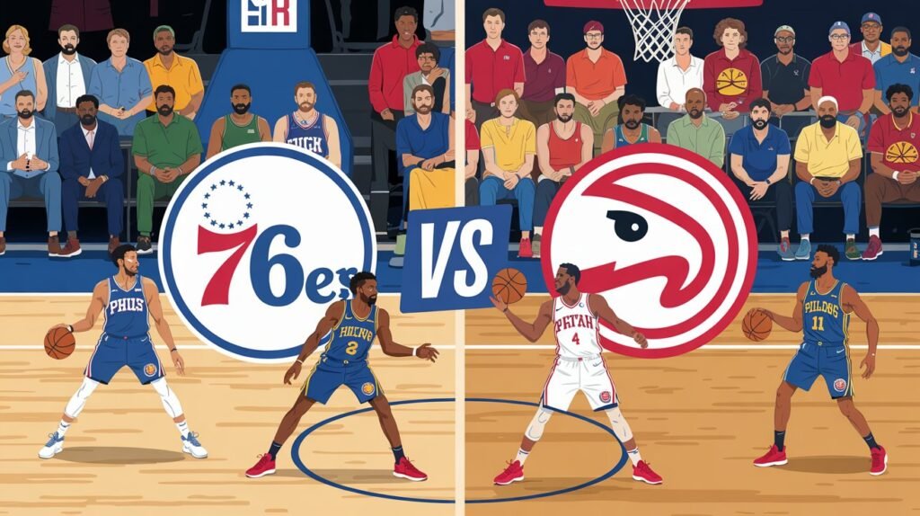 76ers vs Atlanta Hawks Match Player Stats