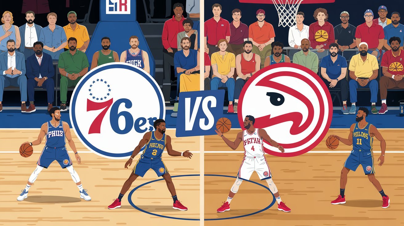 76ers vs Atlanta Hawks Match Player Stats